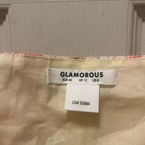 Urban outfitters asos glamorous Femme Cotton, Linen Short dress size 8 - Picture 6 of 8